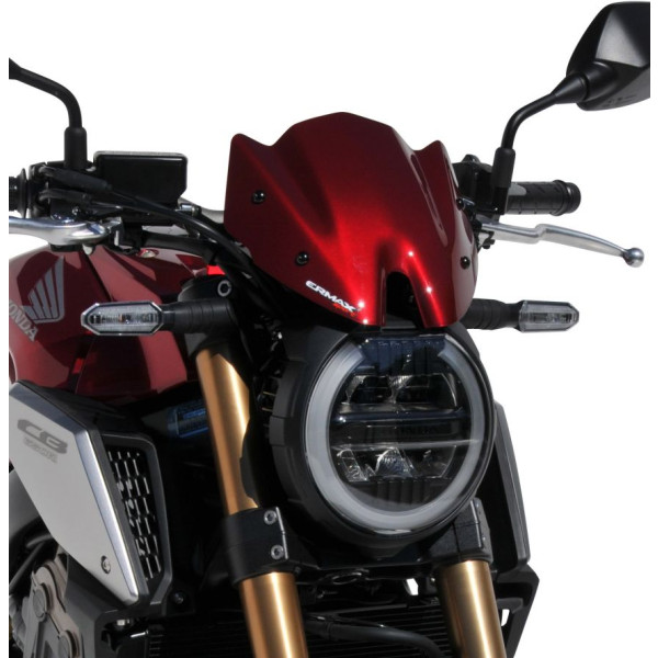 Ermax Ermax nose fairing | candy chromosphere red [r381] | honda cb 650 r 2021>2023
